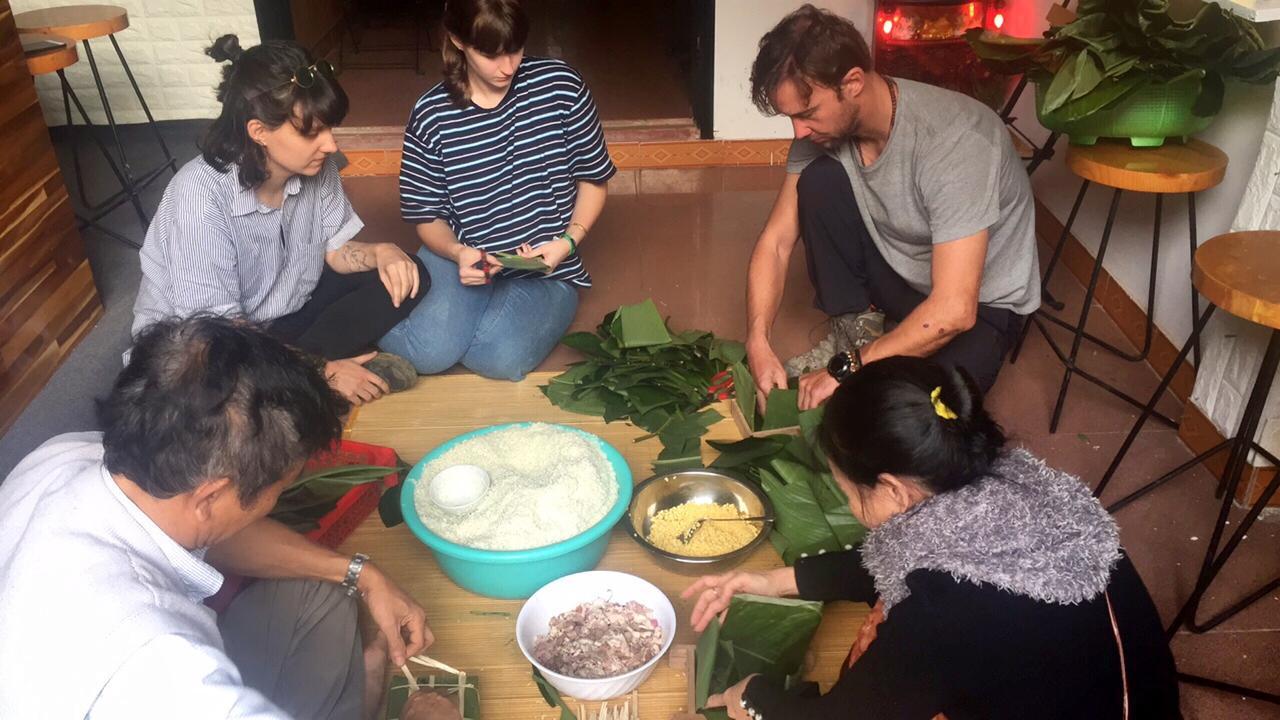Adam Eva Homestay Ðồng Hới Buitenkant foto